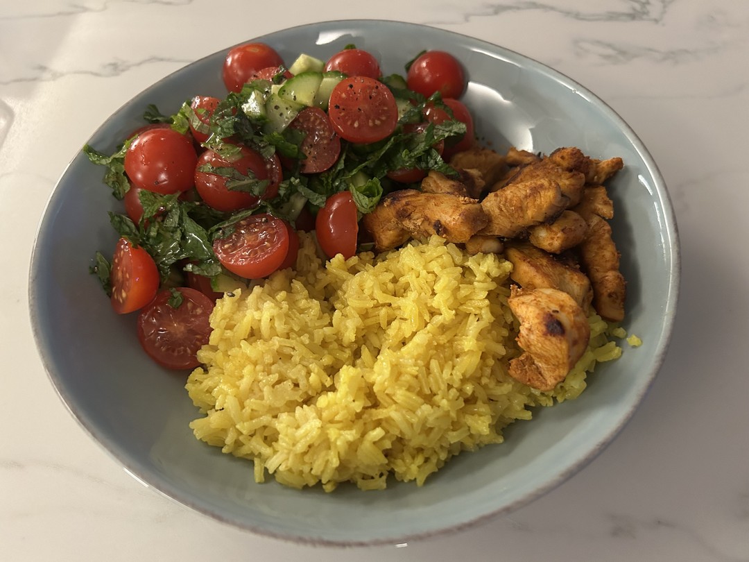 Chicken and Yellow Rice